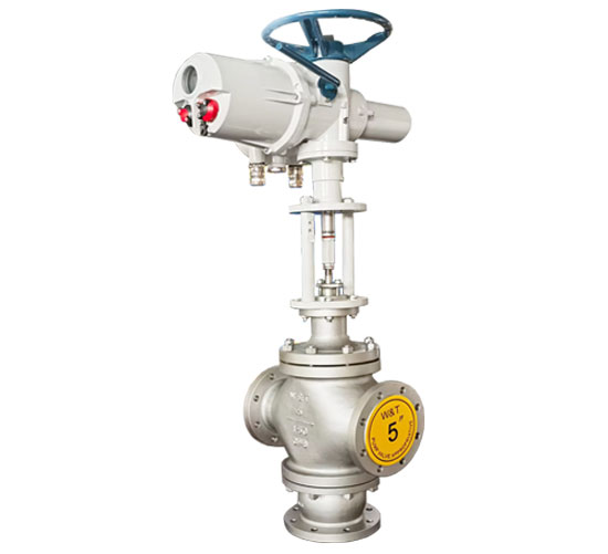 Регулирующий клапан с тремя пулями